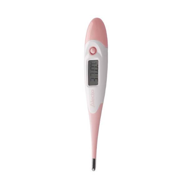 Thermomètre Digital à Embout Flexible avec Mémoire et Alarme Fièvre