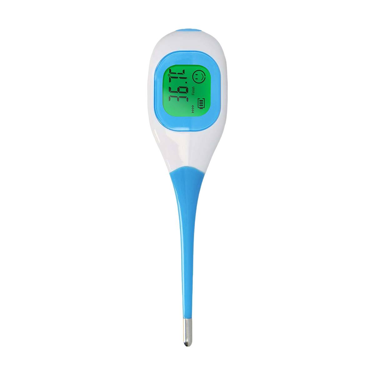Thermomètre Numérique Écran Rétroéclairé avec Alarme Fièvre-0