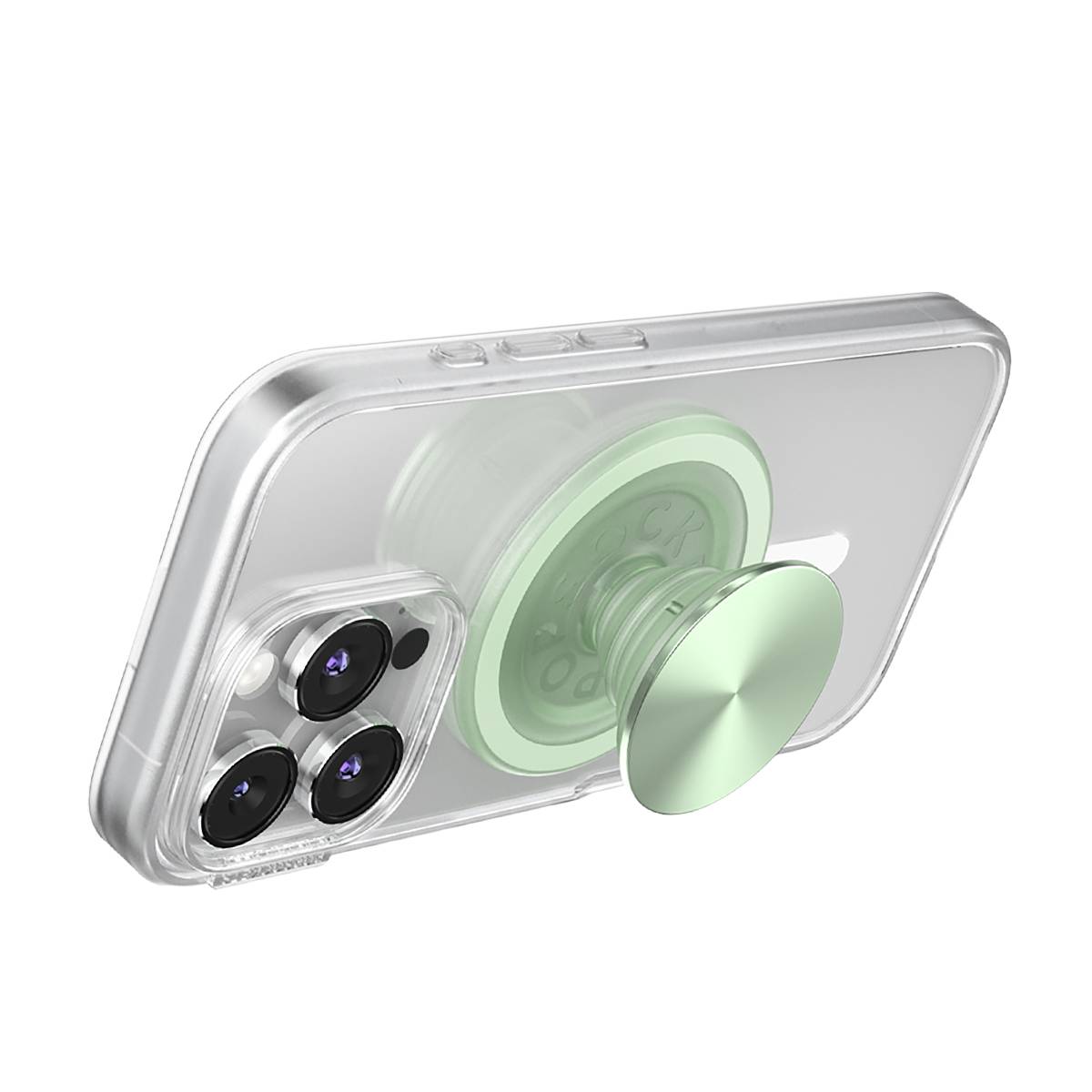 Support PopGrip MagSafe pour Smartphone Collection Honey Dew Effet Métal-1