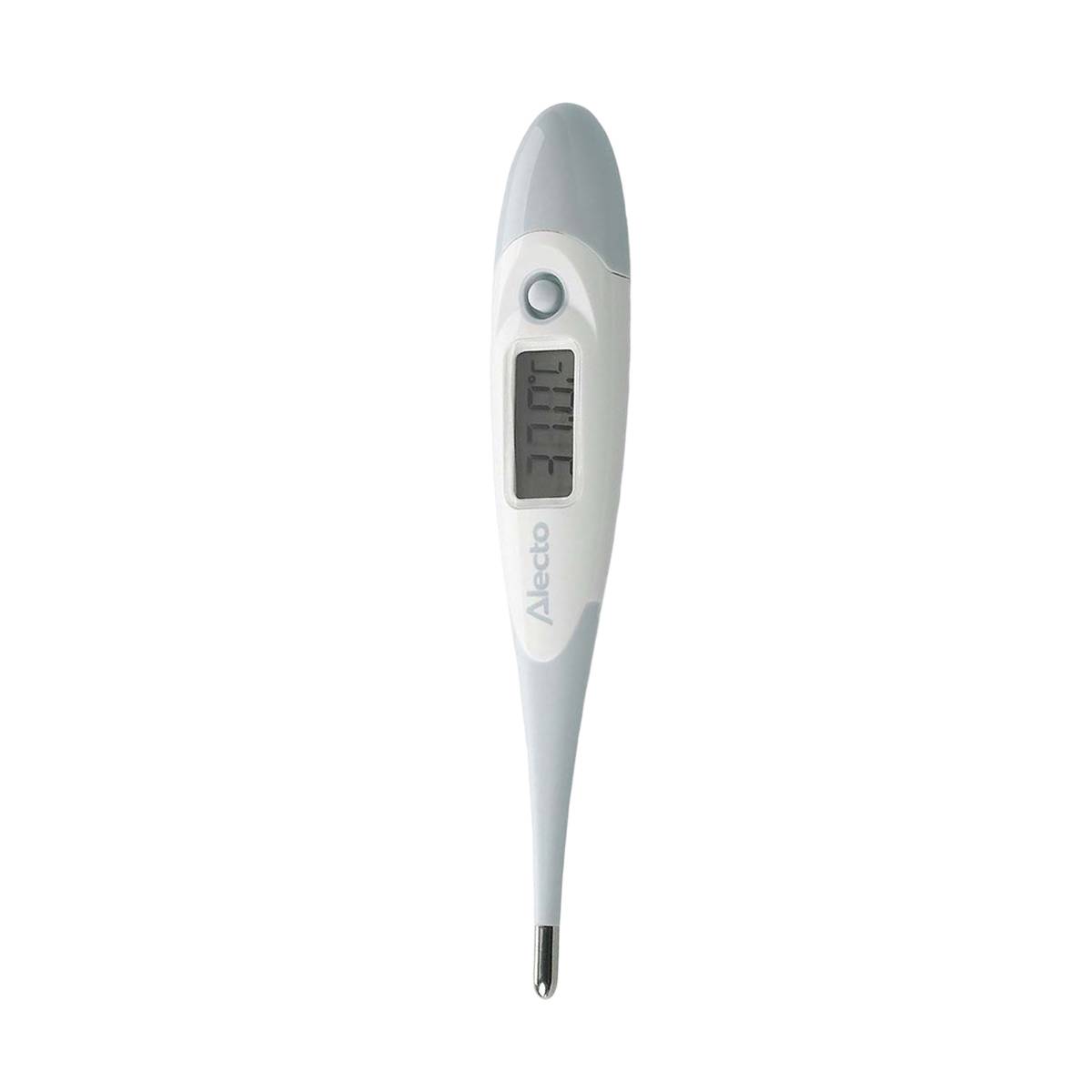 Thermomètre Digital à Embout Flexible avec Mémoire et Alarme Fièvre-0