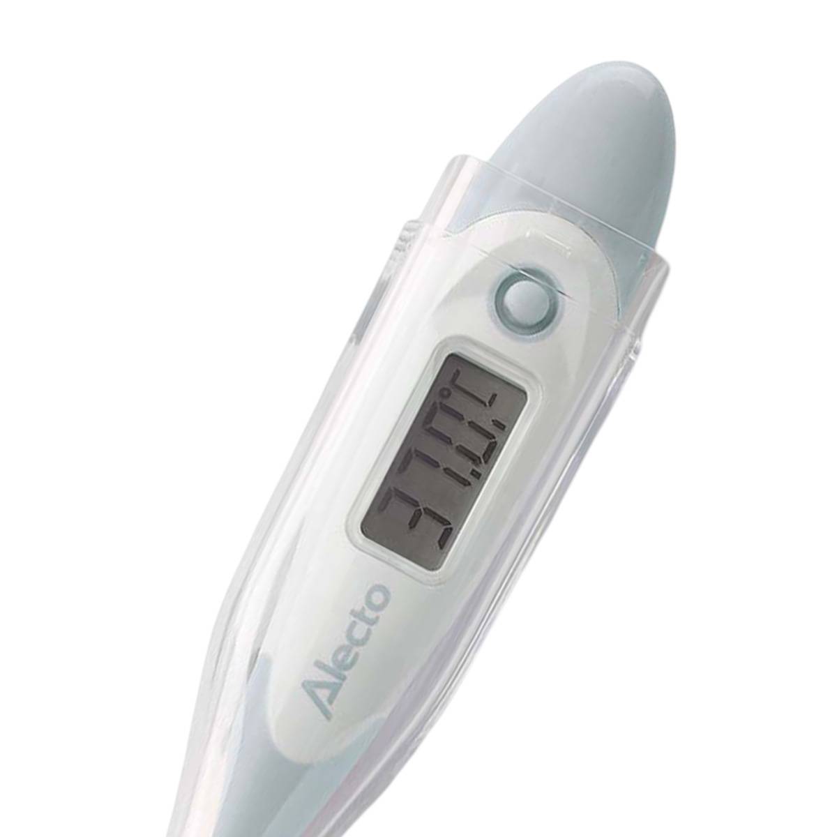 Thermomètre Digital à Embout Flexible avec Mémoire et Alarme Fièvre-2