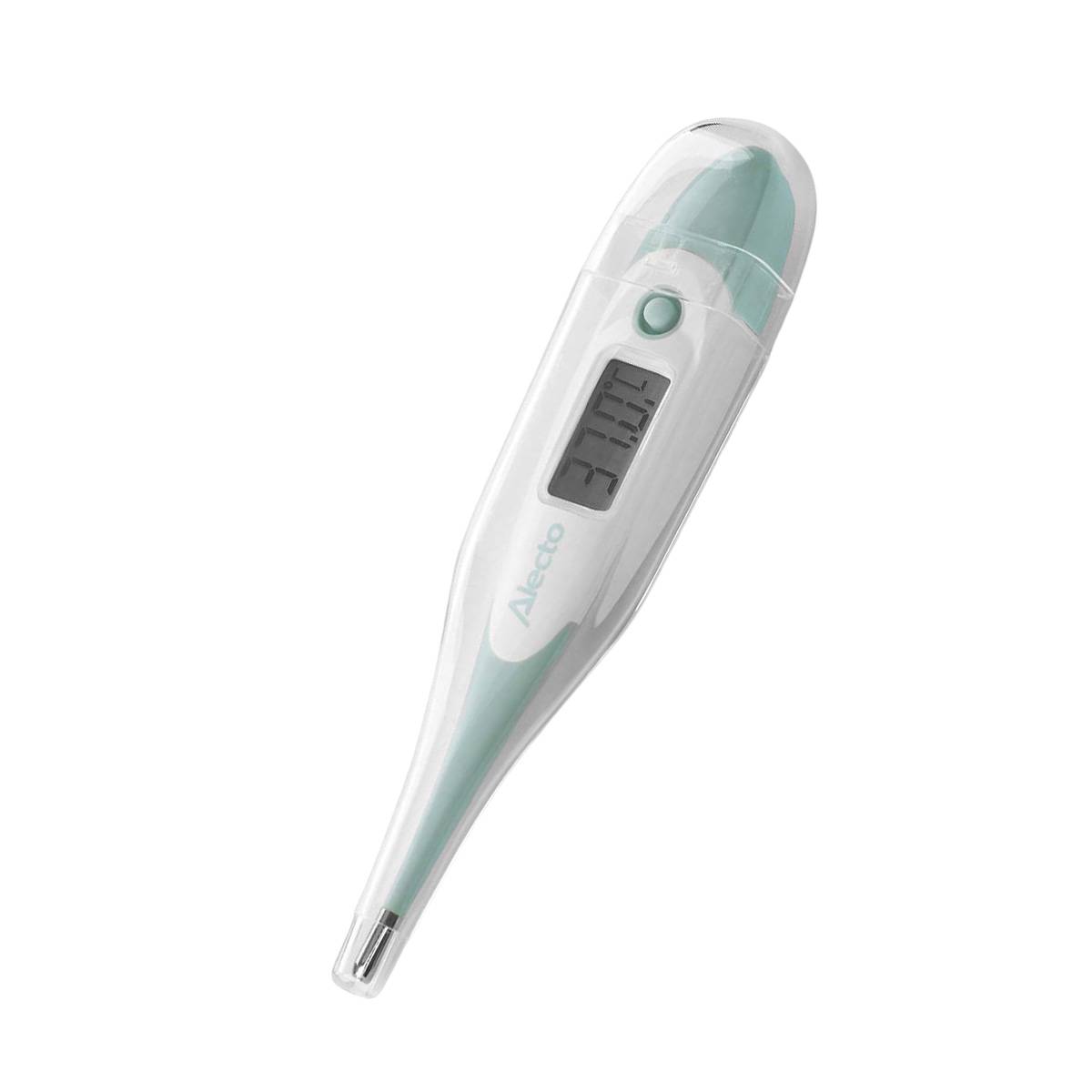 Thermomètre Digital à Embout Flexible avec Mémoire et Alarme Fièvre-0