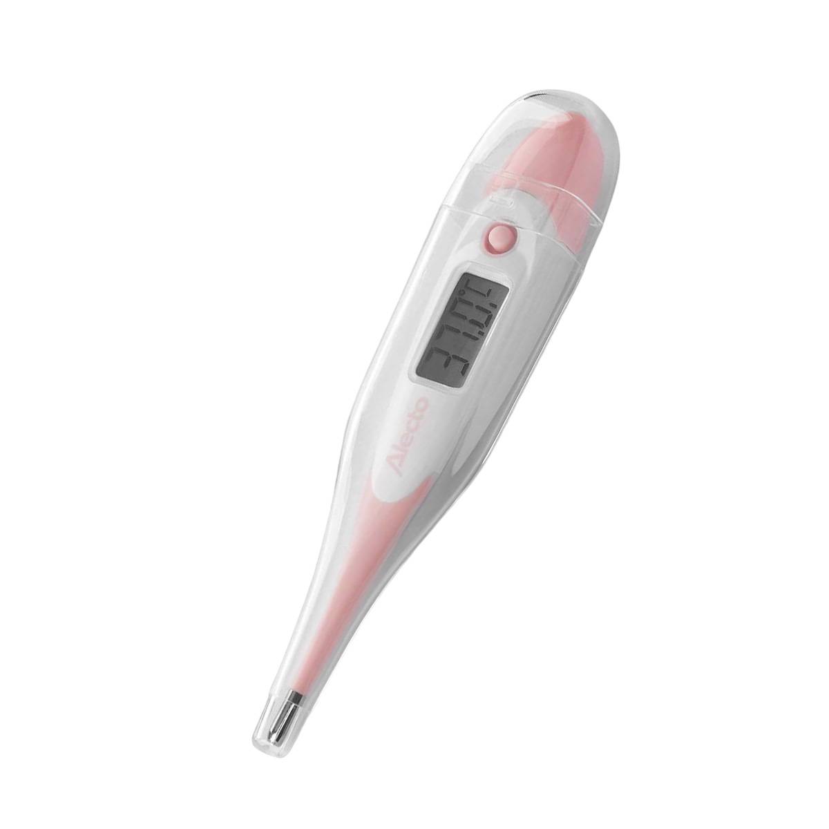 Thermomètre Digital à Embout Flexible avec Mémoire et Alarme Fièvre-1