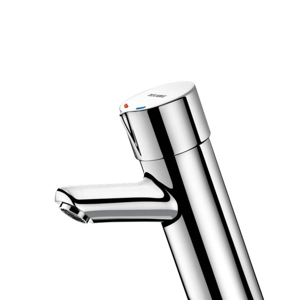 Mitigeur de lavabo temporisé TEMPOMIX avec robinets d'arrêt DELABIE 795000-0