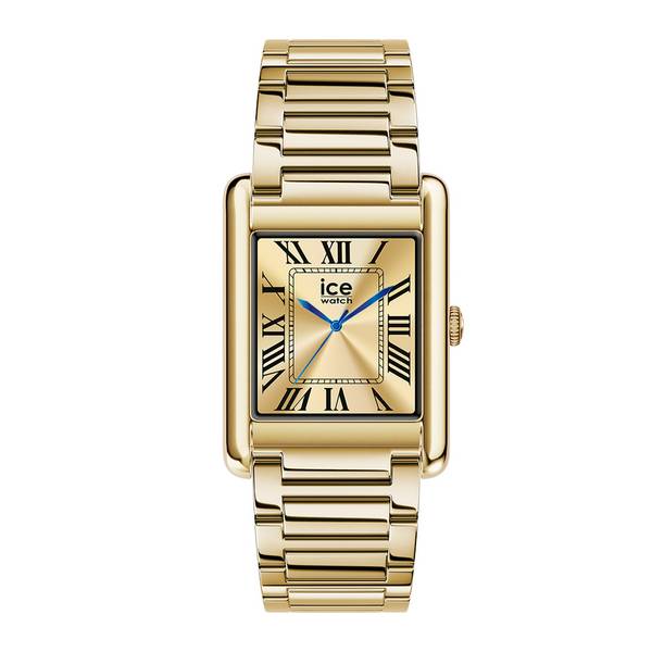 Montre Connectée Rectangulaire Modèle Ice Smart TK 2.0 avec Bracelet Acier Inox