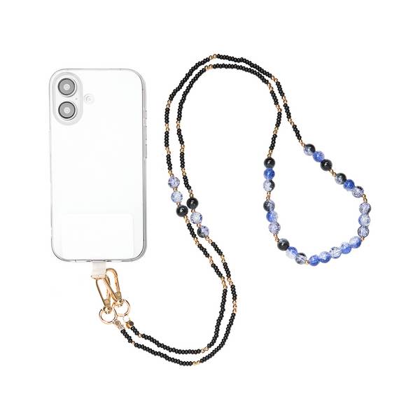 Bandoulière pour Smartphone Universel avec Perles Amovible Élégant