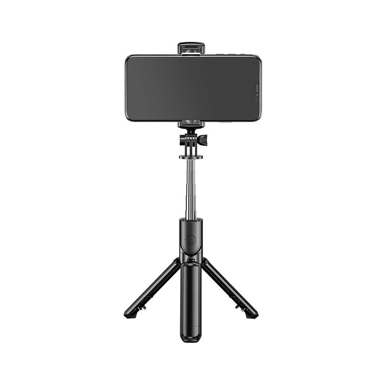 Perche Selfie Bluetooth pour Smartphone avec Mini Trépied-0