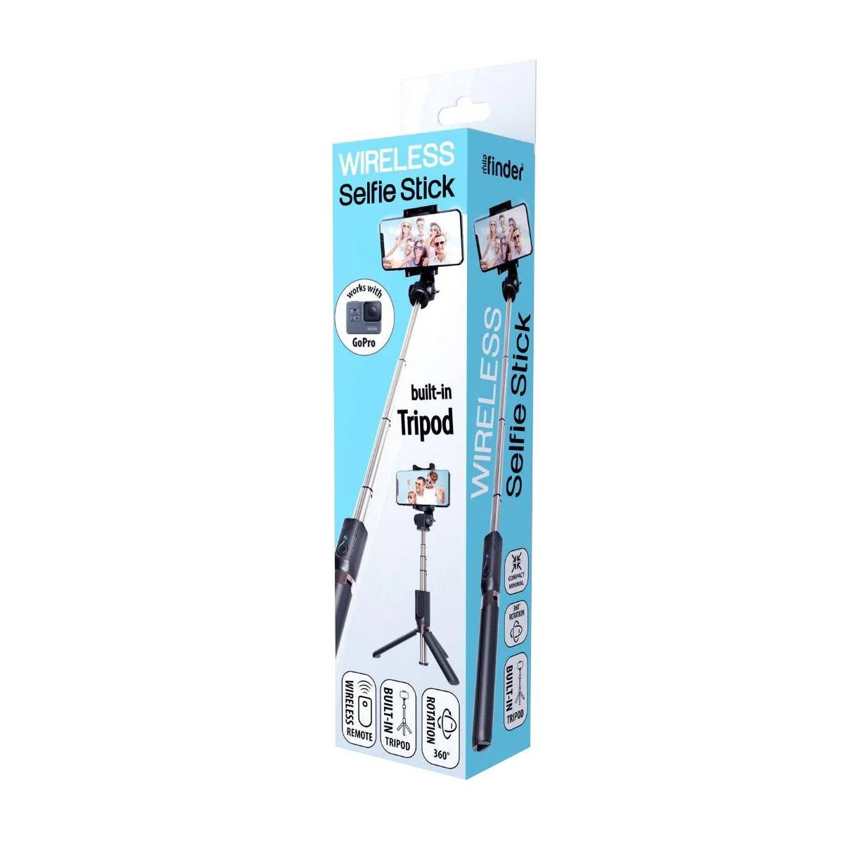 Perche Selfie Bluetooth pour Smartphone avec Mini Trépied-4