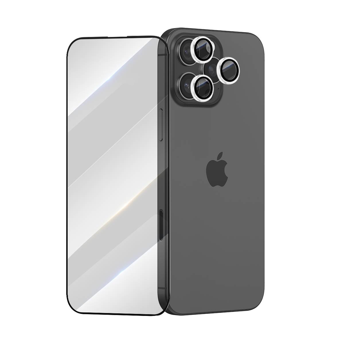 Protection d'Écran et Caméra pour iPhone 16 Pro Max Ultra Résistant-0