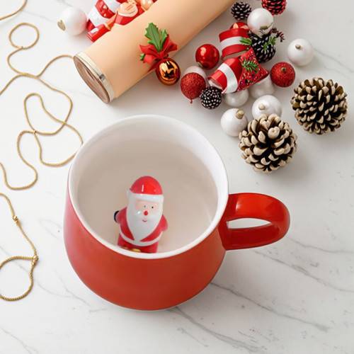 Mug Père Noël en céramique Design-0