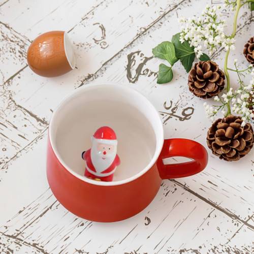 Mug Père Noël en céramique Design-3