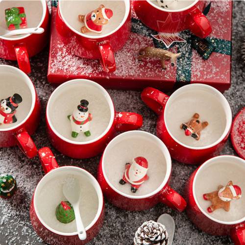 Mug Père Noël en céramique Design-4