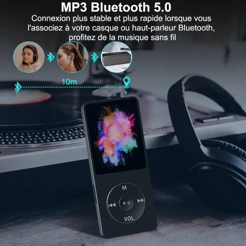 Lecteur audio MP4 ultraslim avec Bluetooth-3