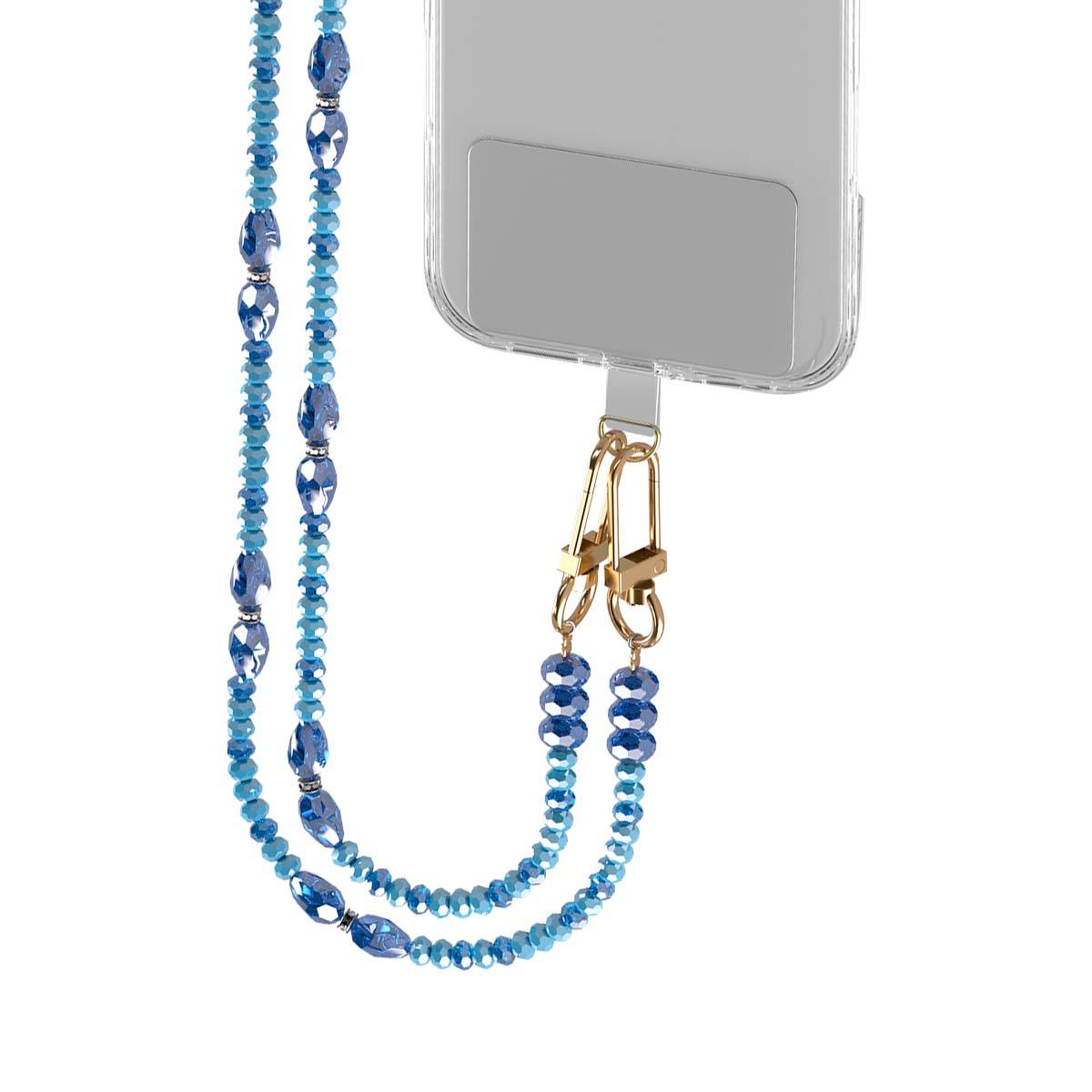 Bandoulière pour Smartphone Universel en Perles Amovible Élégant-0