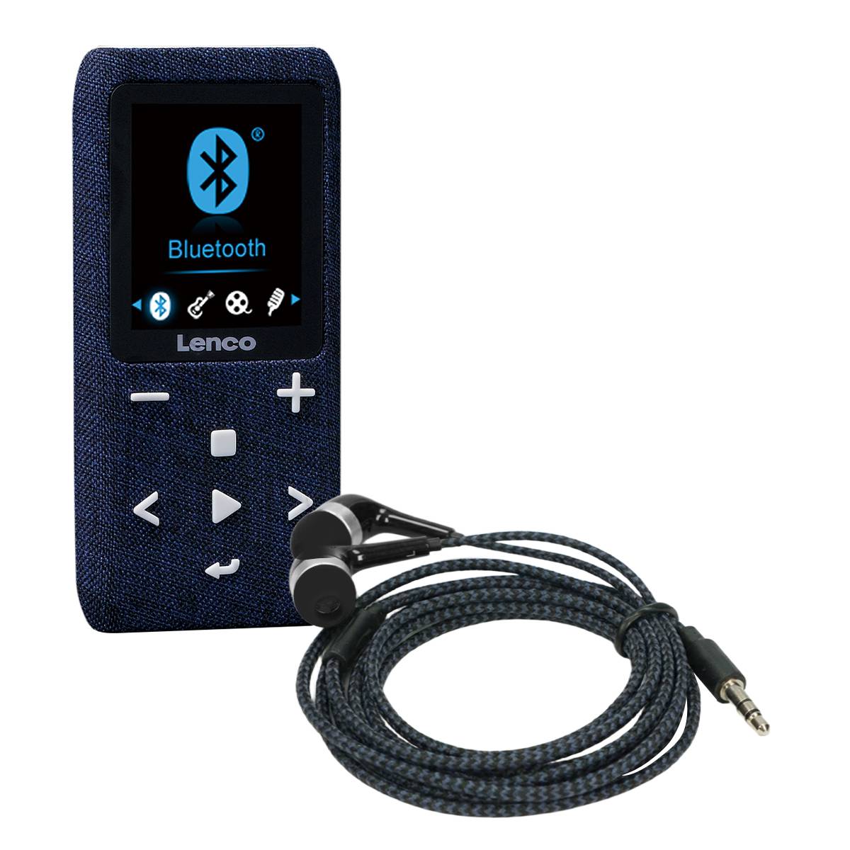 Lecteur MP3 / MP4 8Go Extensible Écran LCD 1.8" avec Bluetooth Écouteurs Inclus-1