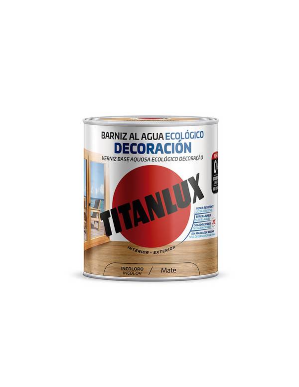 Vernis écologique Mat Titanlux Protection Durable, Finition Mate, Respectueux De L'environnement. - Titan