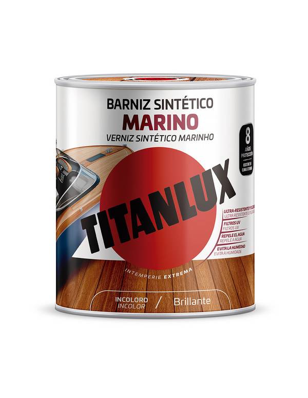 Vernis Marin Titanlux Brillant Protection Marine Durable Et Brillante - Titan