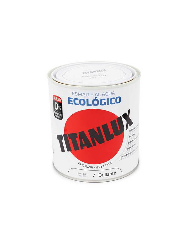 Vernis Blanc Brillant écologique Protection Durable, Respectueux De L'environnement - Titan
