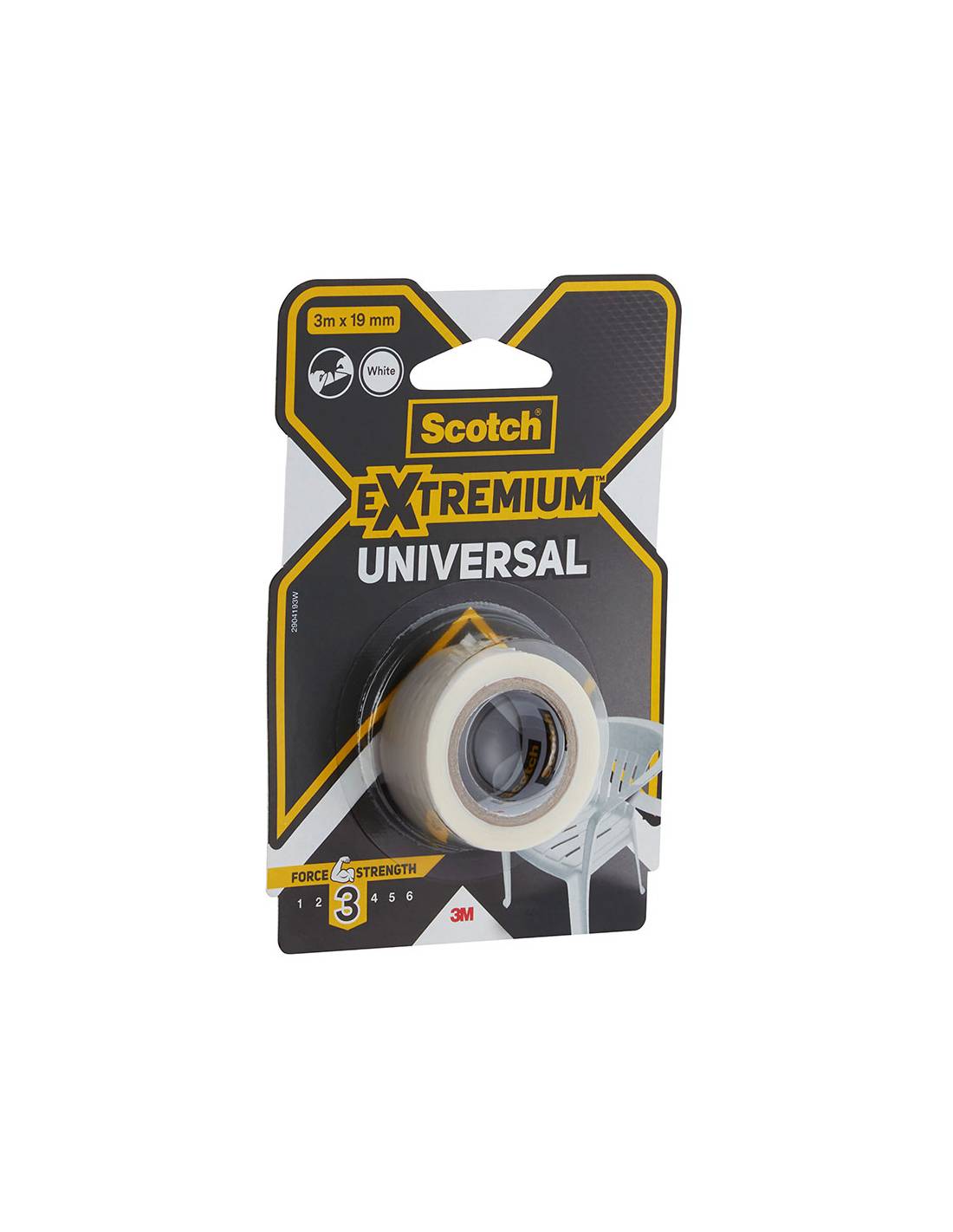 Scotch Ruban Extremium Blanc Adhérence Ultra-forte Pour Intérieur/extérieur - Scotch-0