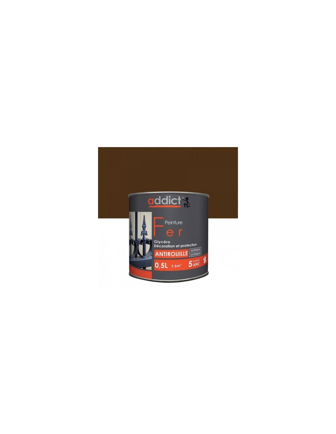Peinture Fer Brun Normand Protection Et Décoration Fer - Addict-1