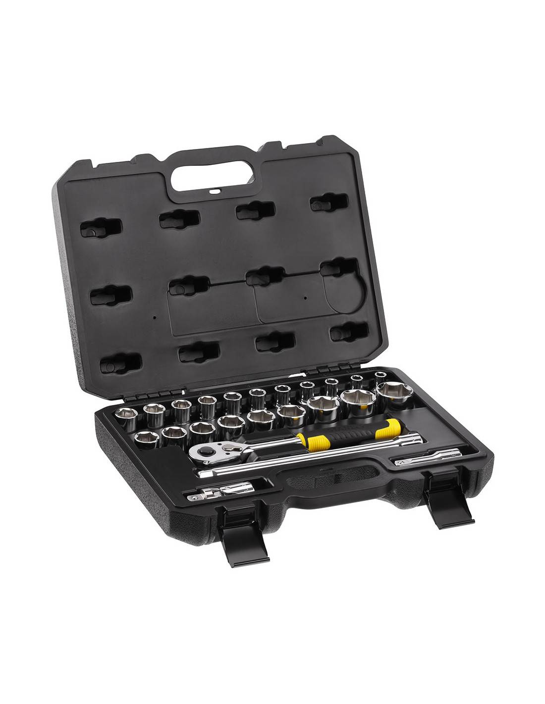 Jeu Douilles 1/2'' Stanley 24pcs Robustesse Et Polyvalence Pour Tous Vos Travaux - Stanley-1