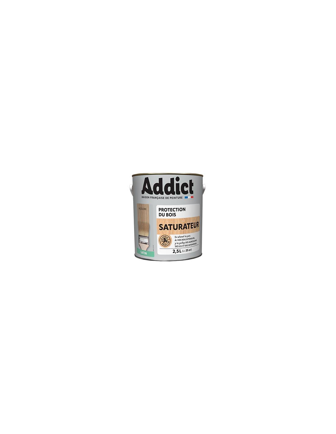 Saturateur Incolore Protection Bois Durable Et Naturelle - Addict-3