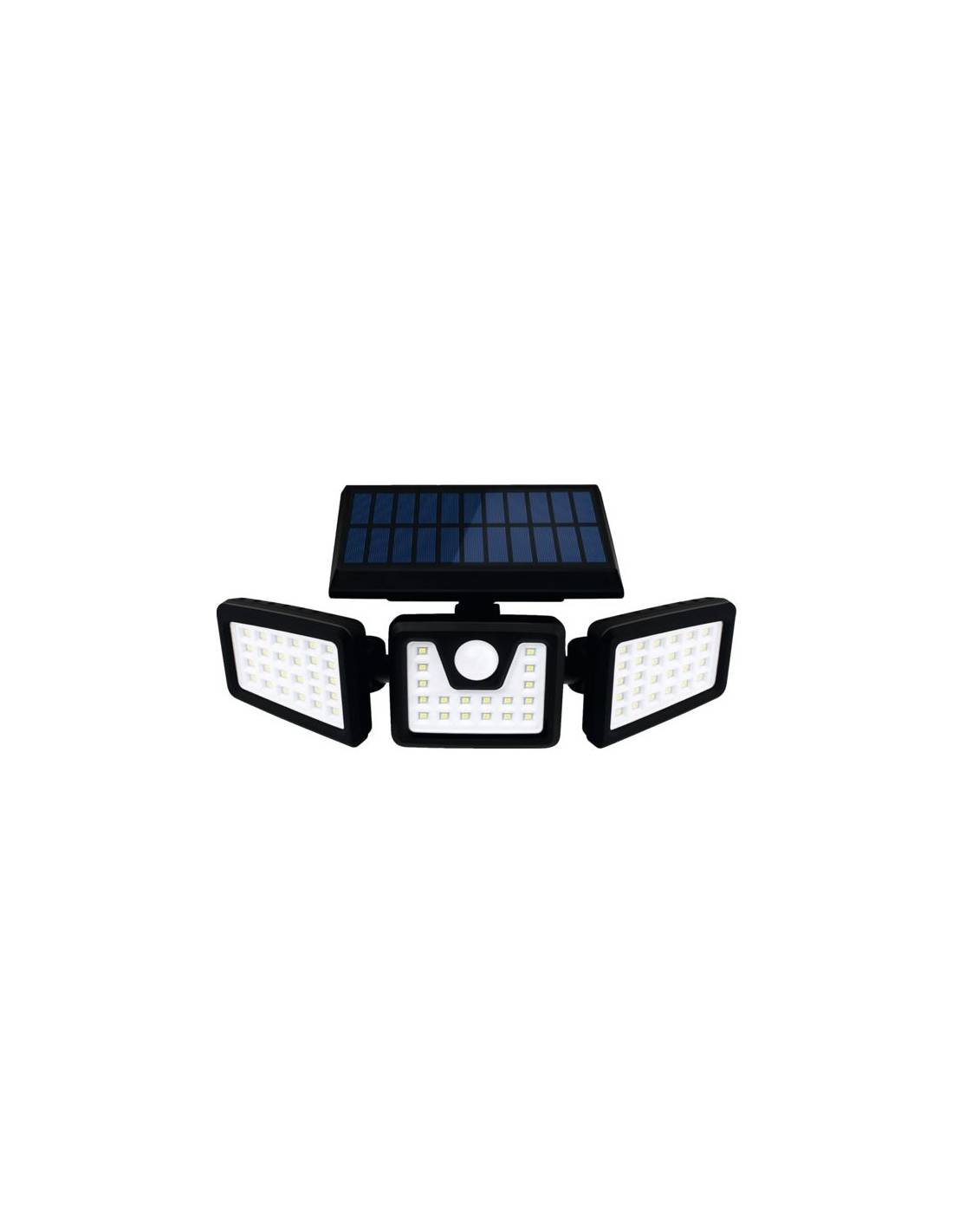 Spot Solaire Optex 3 Têtes éclairage Puissant Autonome Avec Détection Ir - Optex-0
