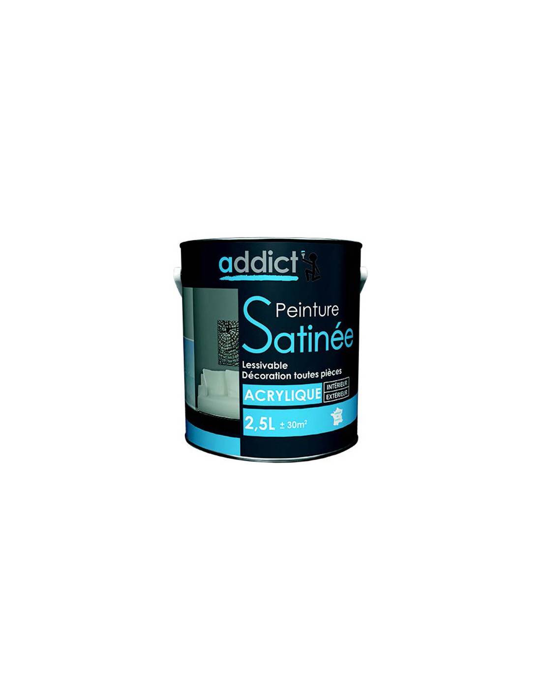 Addict Acrylique Satin_2_5l_tomette - Addict-0