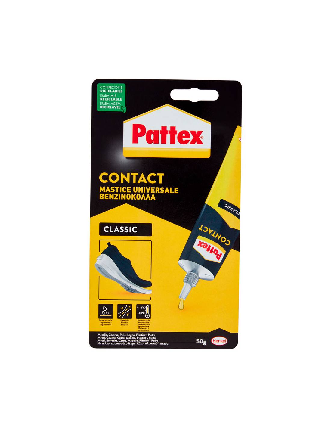 Pattex Colle Contact Classic Fixation Immédiate Et Durable - Pattex-0