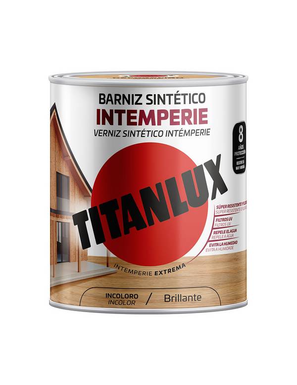 Vernis Extérieur Brillant Titanlux 4l Protection Synthétique Uv Longue Durée - Titan