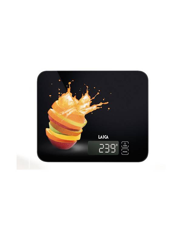 Balance Cuisine Laica 15kg Orange Haute Capacité 15kg, Design Moderne Orange - Laica