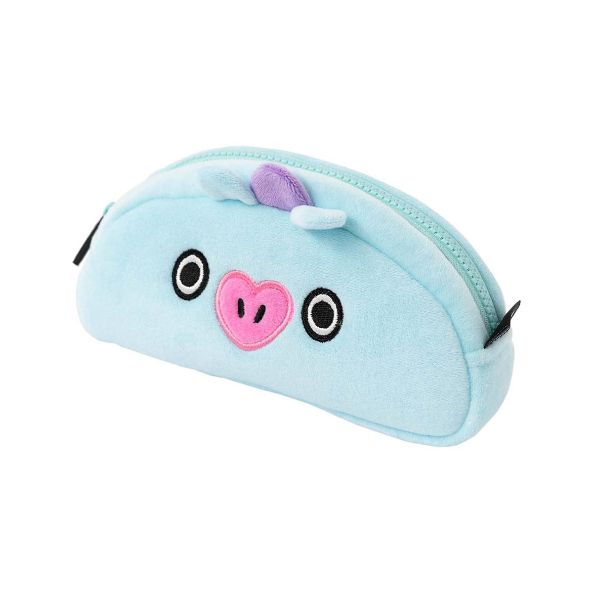 Trousse à Crayons MANG en Peluche avec Fermeture Zippée-1