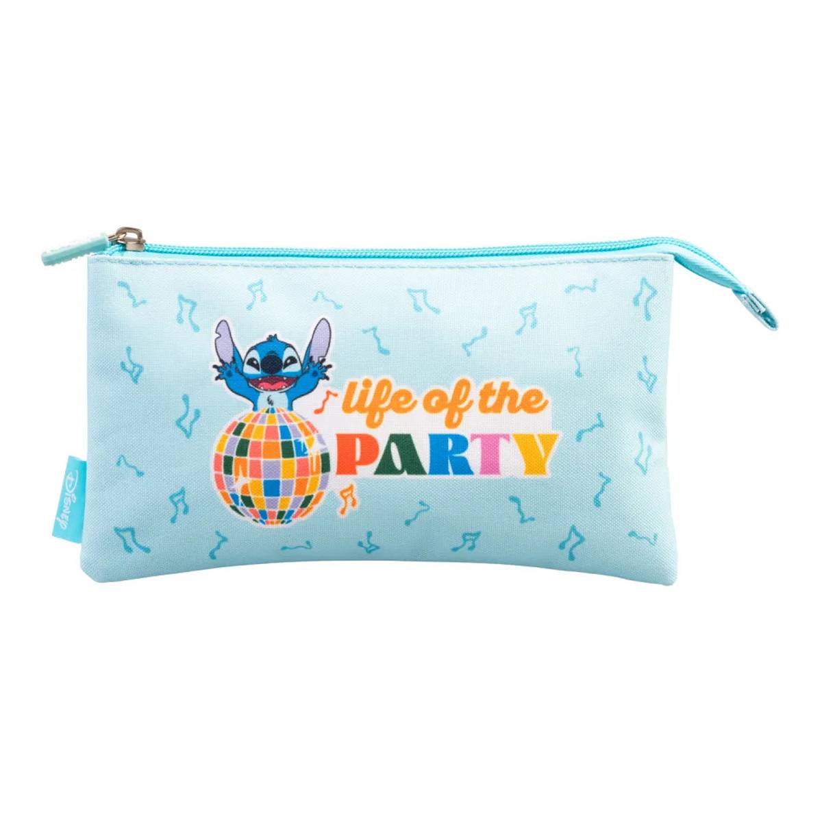Trousse à Crayons Stitch Collection Waves 3 Compartiments Zippés-1