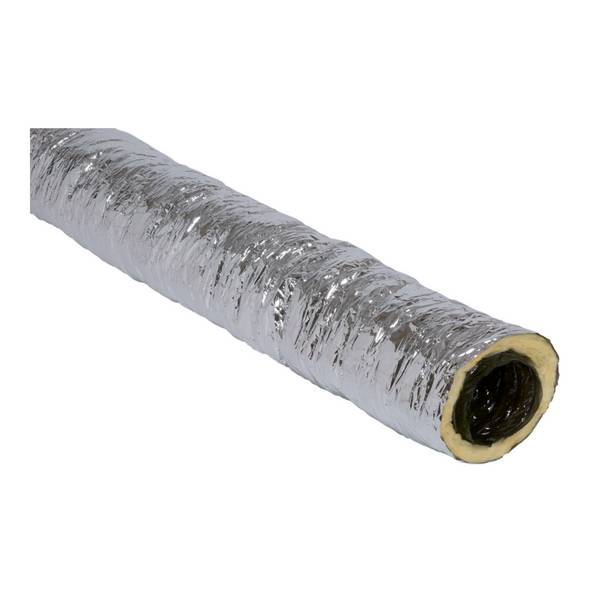 Algaine Filet de 6 mètres conduit souple plastique isolée Ø160 pour VMC