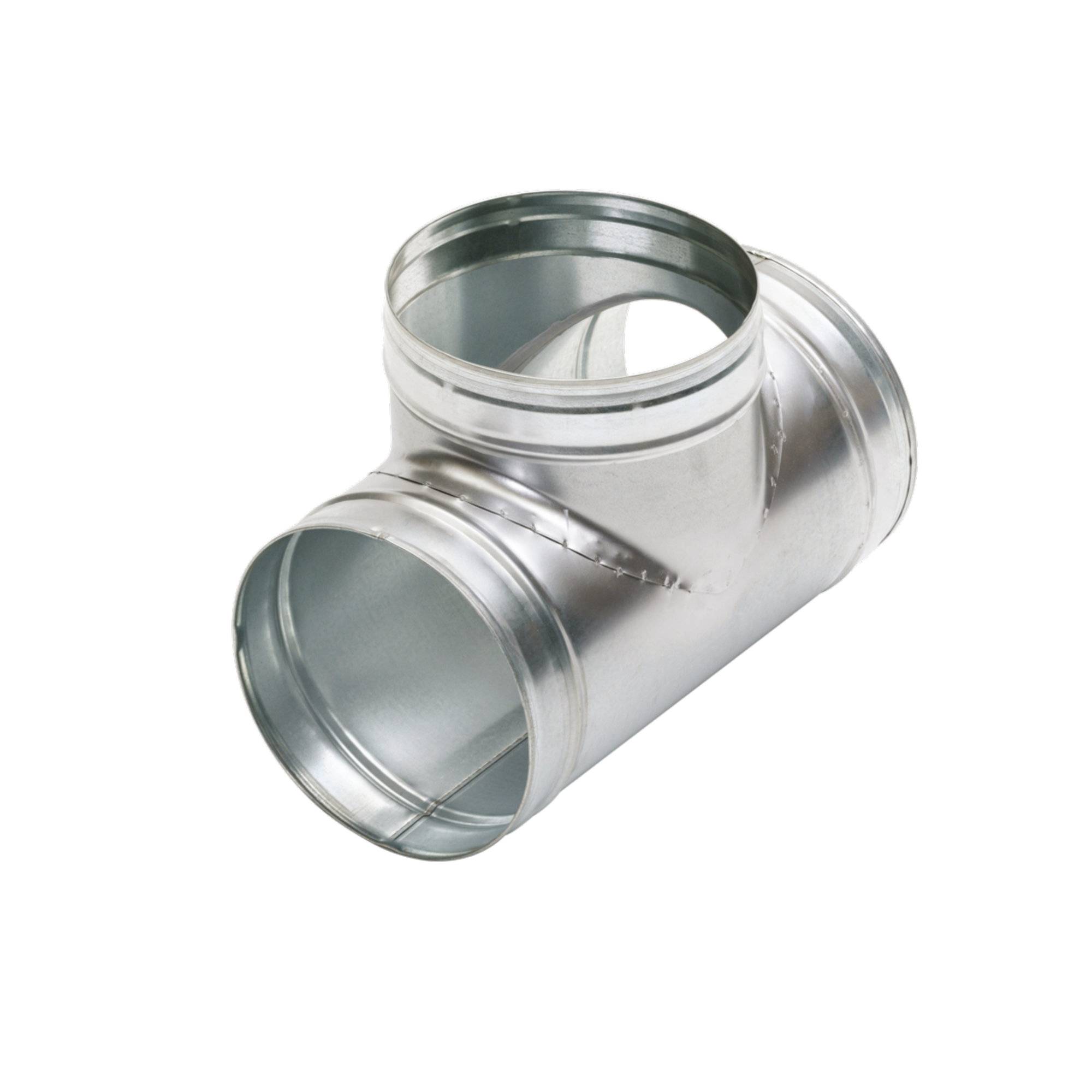 Té équerre galva Diamètre 125-0