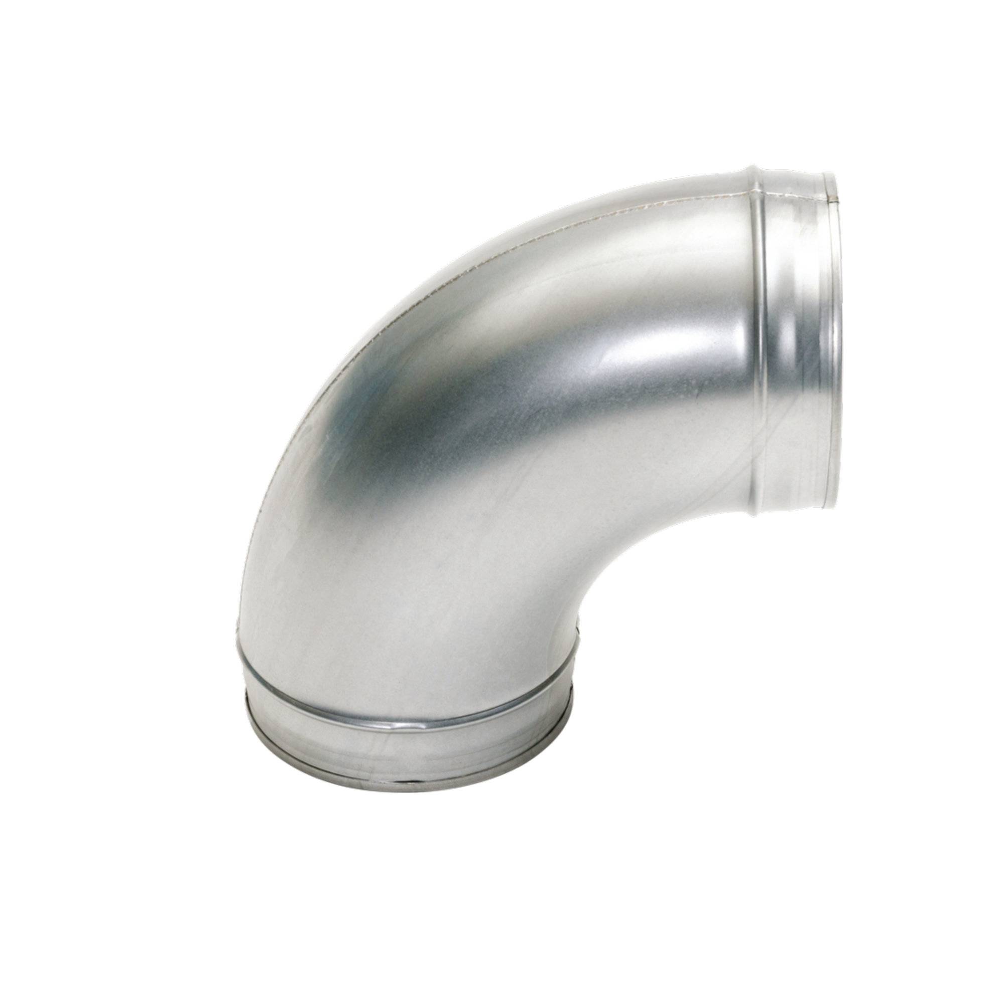 ALDES Coude galva 90° diamètre 125 mm pour VMC-0