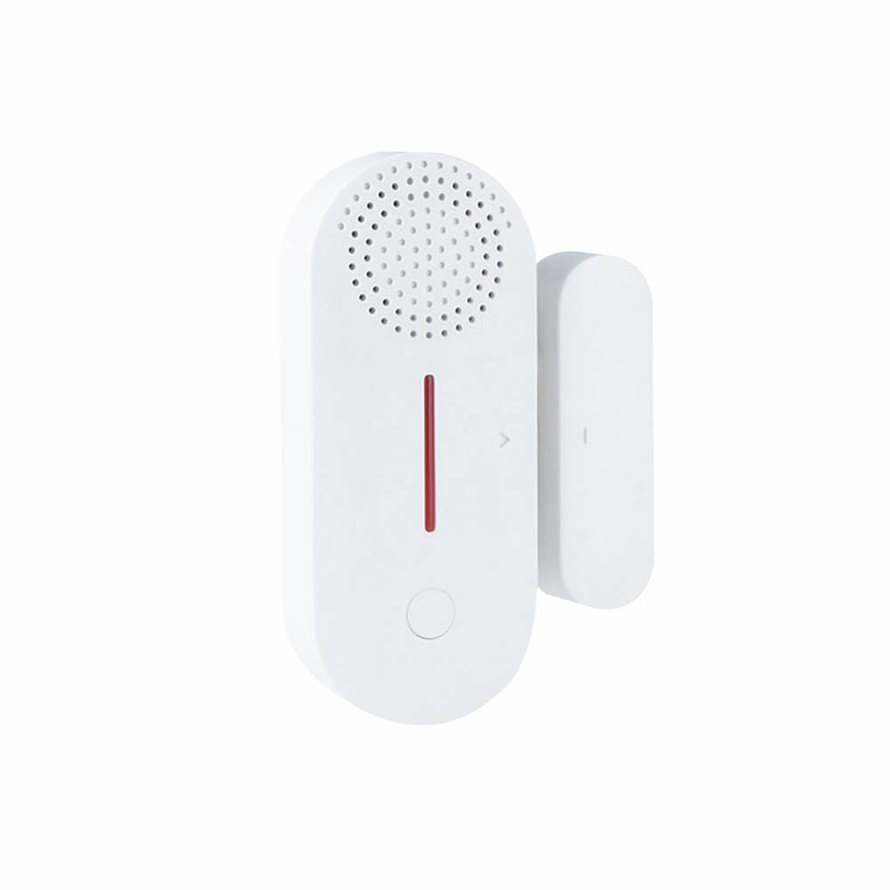 Contacteur d'alarme autonomme connecté, pour ouverture portes et fenetres, 100dB, garantie 3 ans - Tibelec-0
