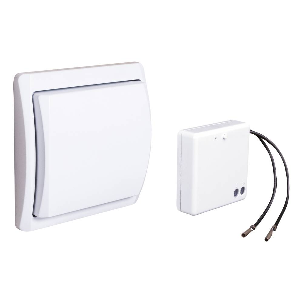 Kit interrupteur va et vient sans fil, portée 70m, 433,92 Mhz, 300W max, 230V - Tibelec-0