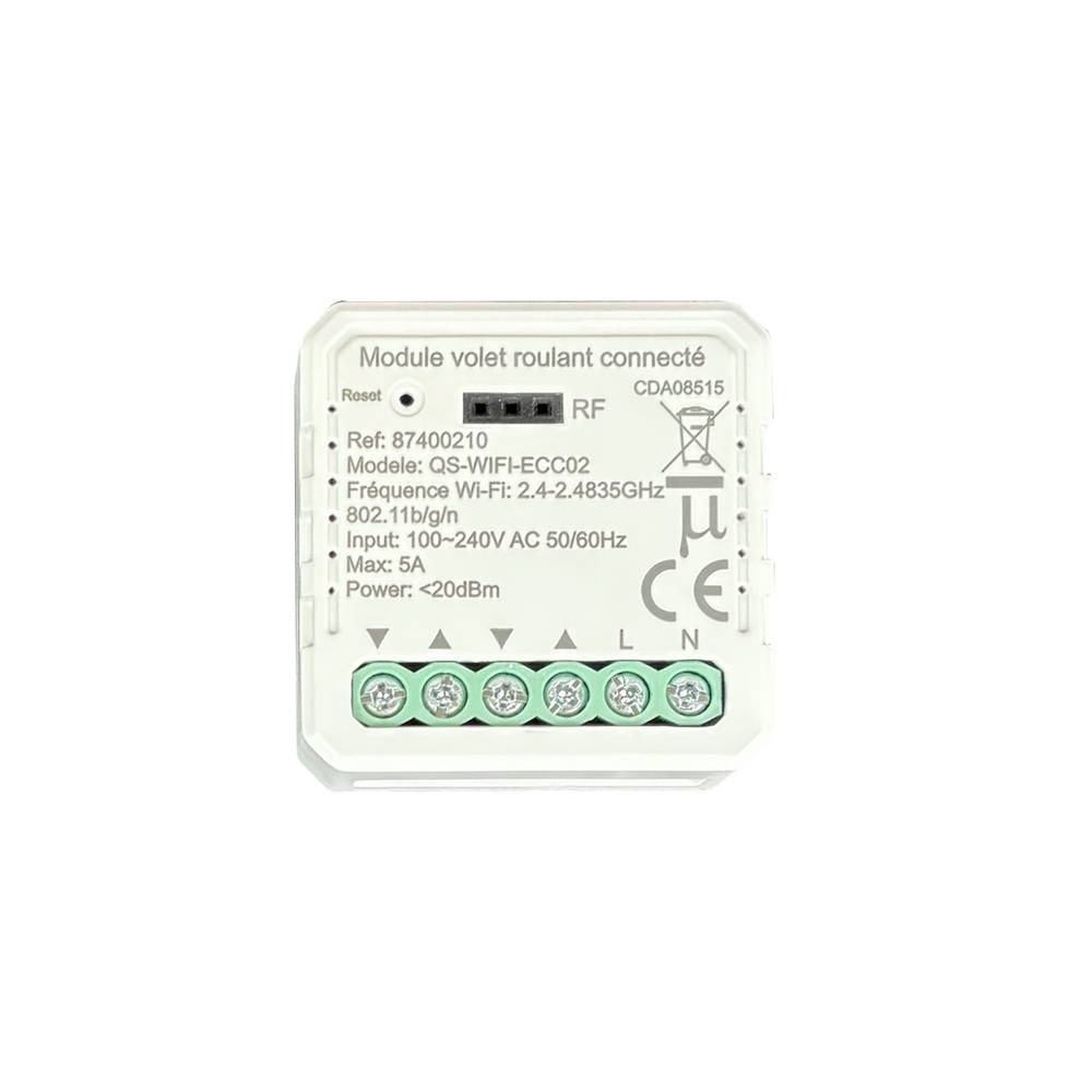 Module volet roulant connecté Wi-Fi, compatible assistants vocaux - Tibelec-3