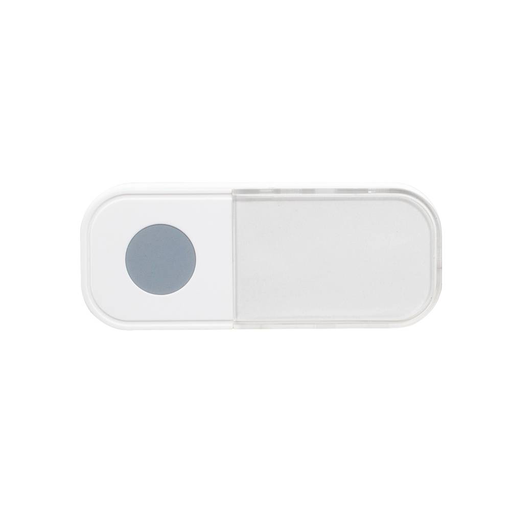 Bouton carrillon à pile, sans fil avec porte-étiquette, IP44, garantie 5 ans - Tibelec-3