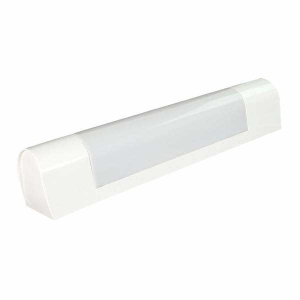 Applique sans tube, Blanc 13W max, IP21, interrupteur on/off, culot S19, bornier intégré, garantie 5 ans - Tibelec