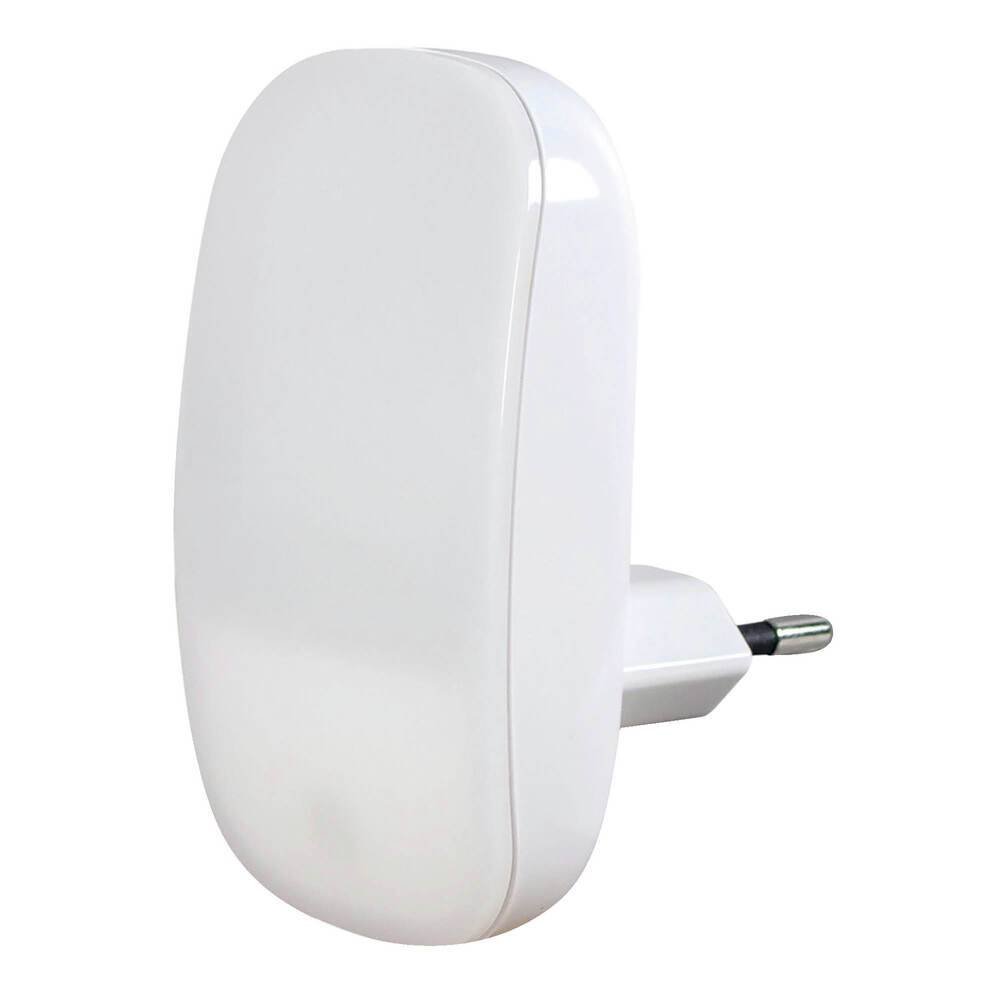 Veilleuse LED 0.25W, 4000K blanc-chaud, crépusculaire - Tibelec-0