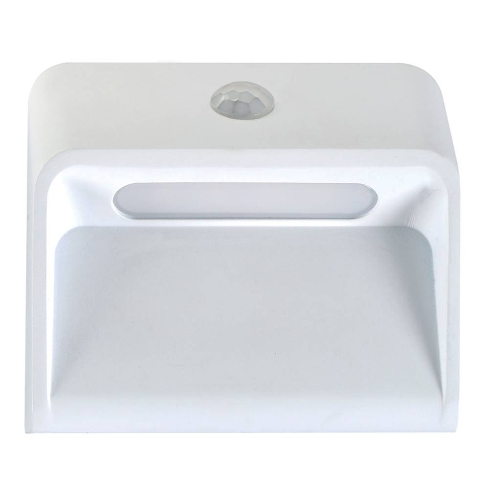 Veilleuse LED rechargeable USB, 0.4W, 3000K, détecteur de mouvement, crépusculaire, fixation aimantée - Tibelec-4