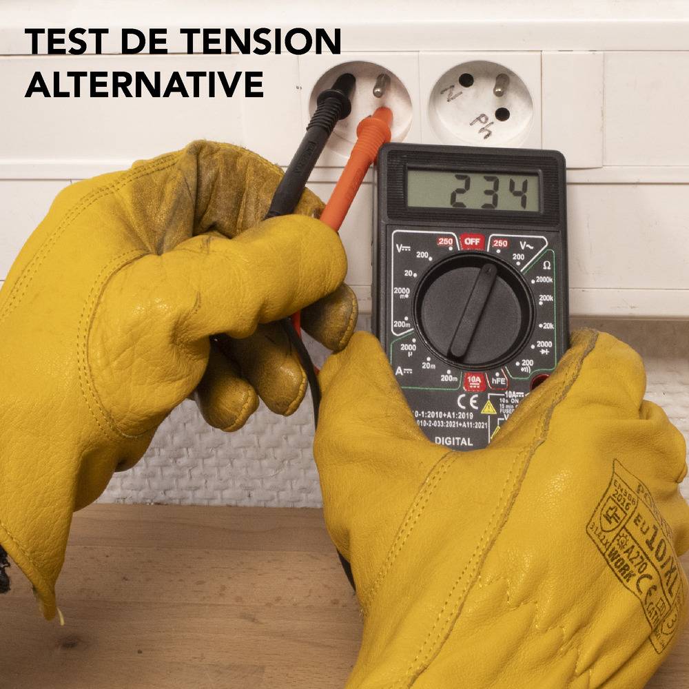 Multimètre digital compact, 7 fonctions, 250V, cat III - Tibelec-2