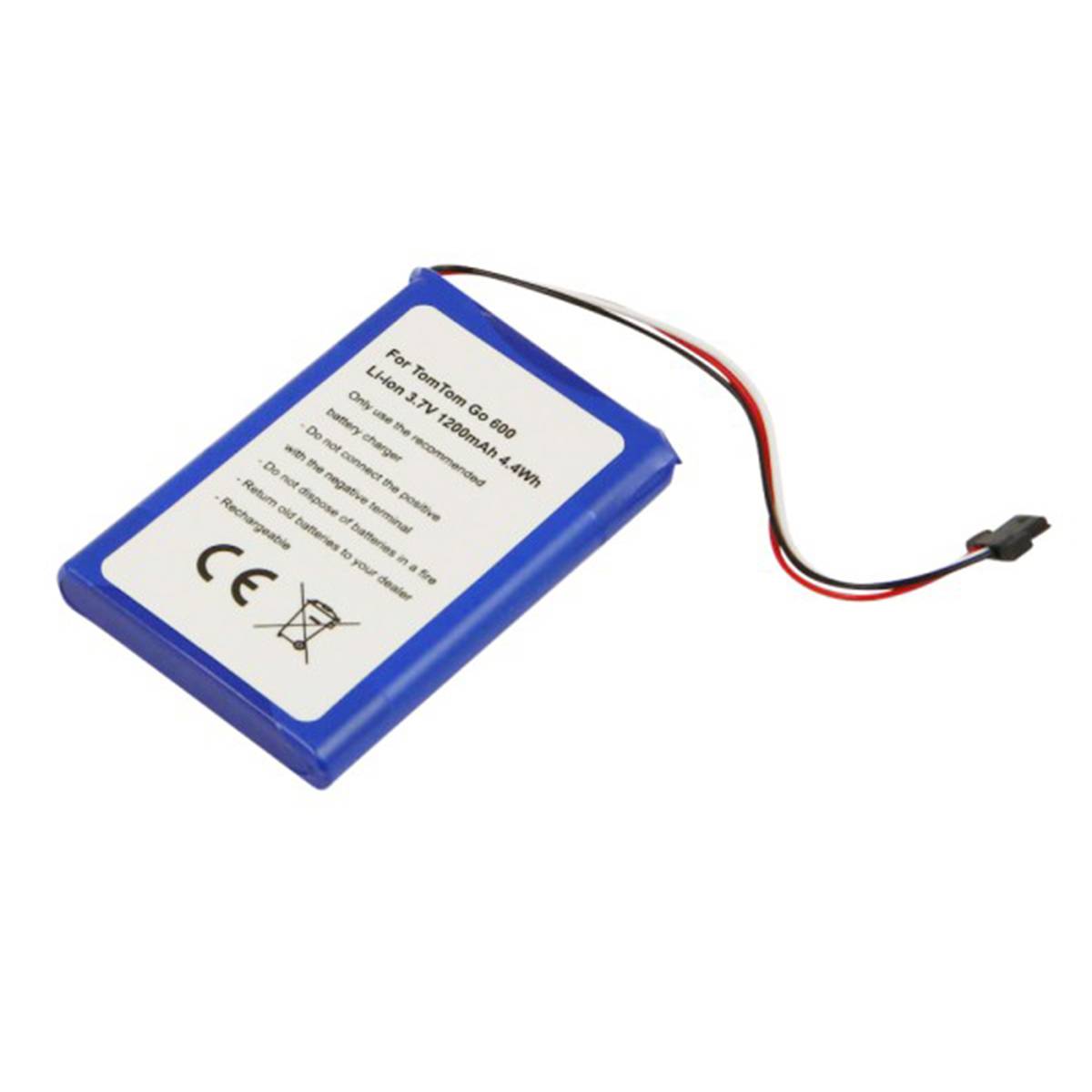 Batterie pour Appareils GPS TomTom Go 600 / Start 62 Li-ion 3.7V 1200mAh-1