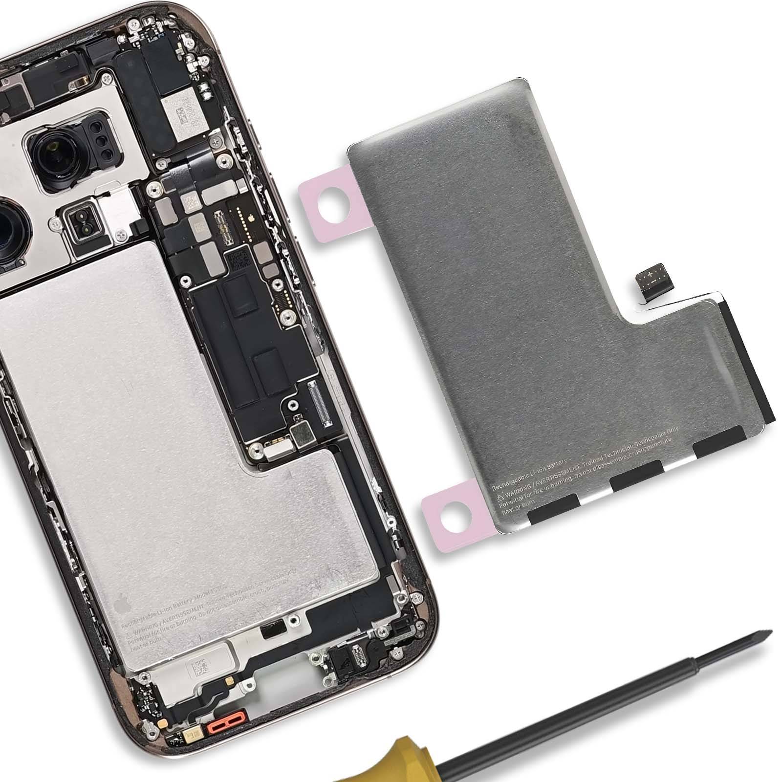 Batterie de Remplacement pour iPhone 16 Pro Li-ion 3582mAh Service Pack-2