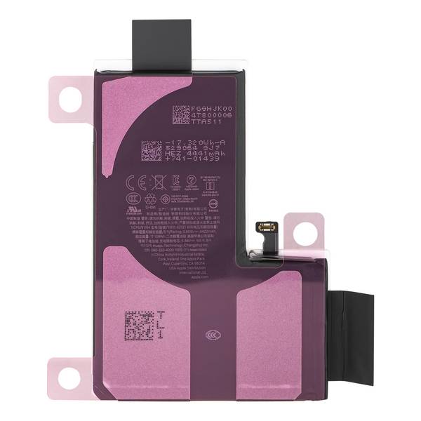 Batterie de Remplacement pour iPhone 15 Pro Max Li-ion 4441mAh Service Pack