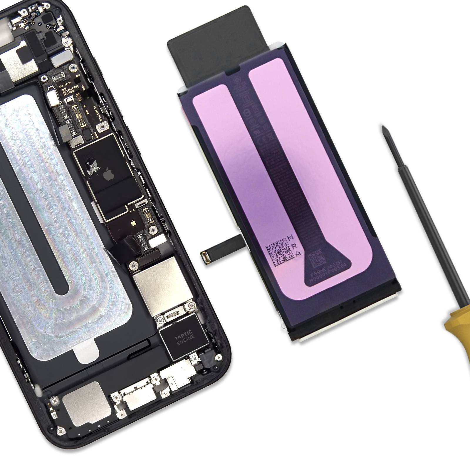 Batterie de Remplacement pour iPhone 16e Li-ion 4005mAh Service Pack-2
