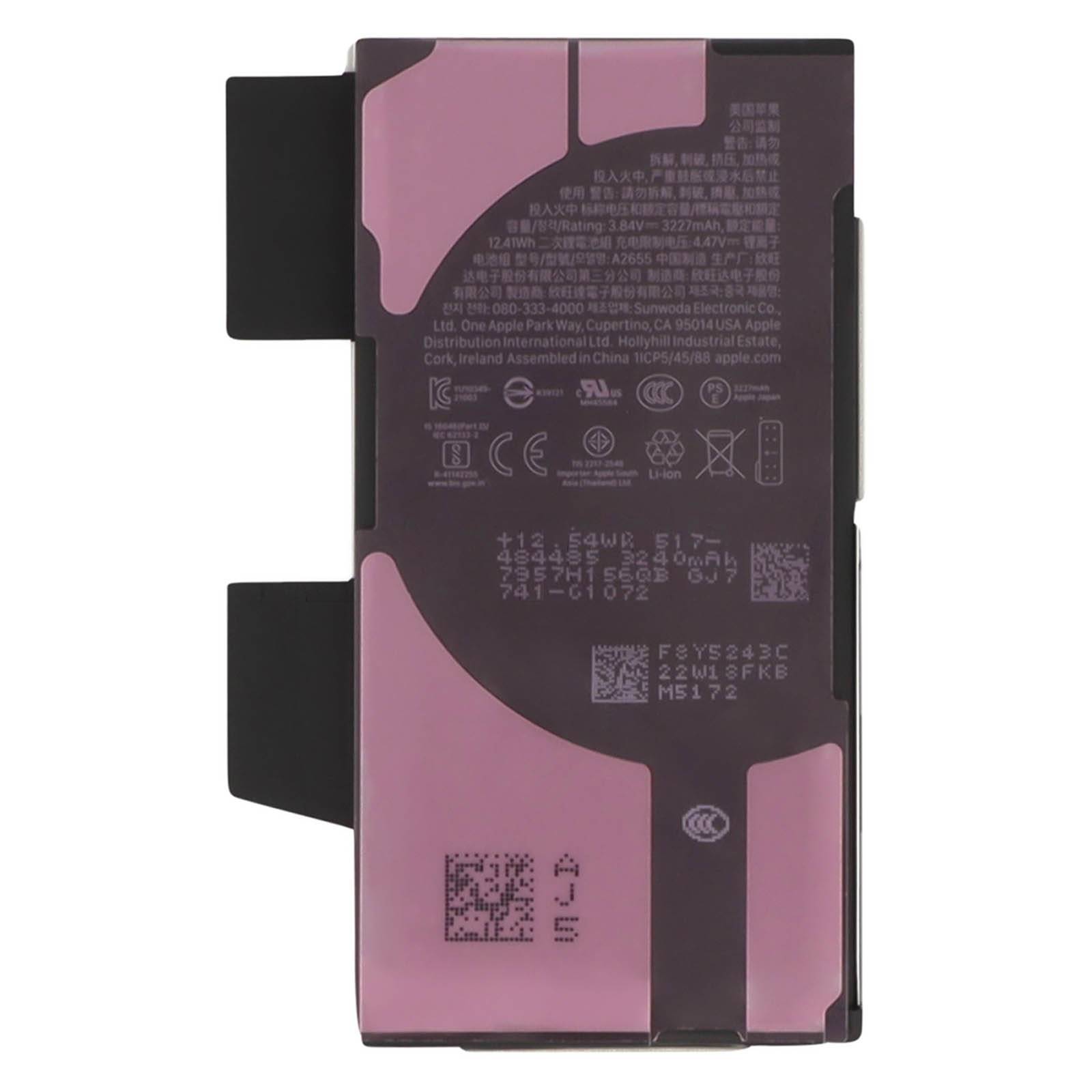 Batterie de Remplacement pour iPhone 13 Li-ion 3240mAh Service Pack-1