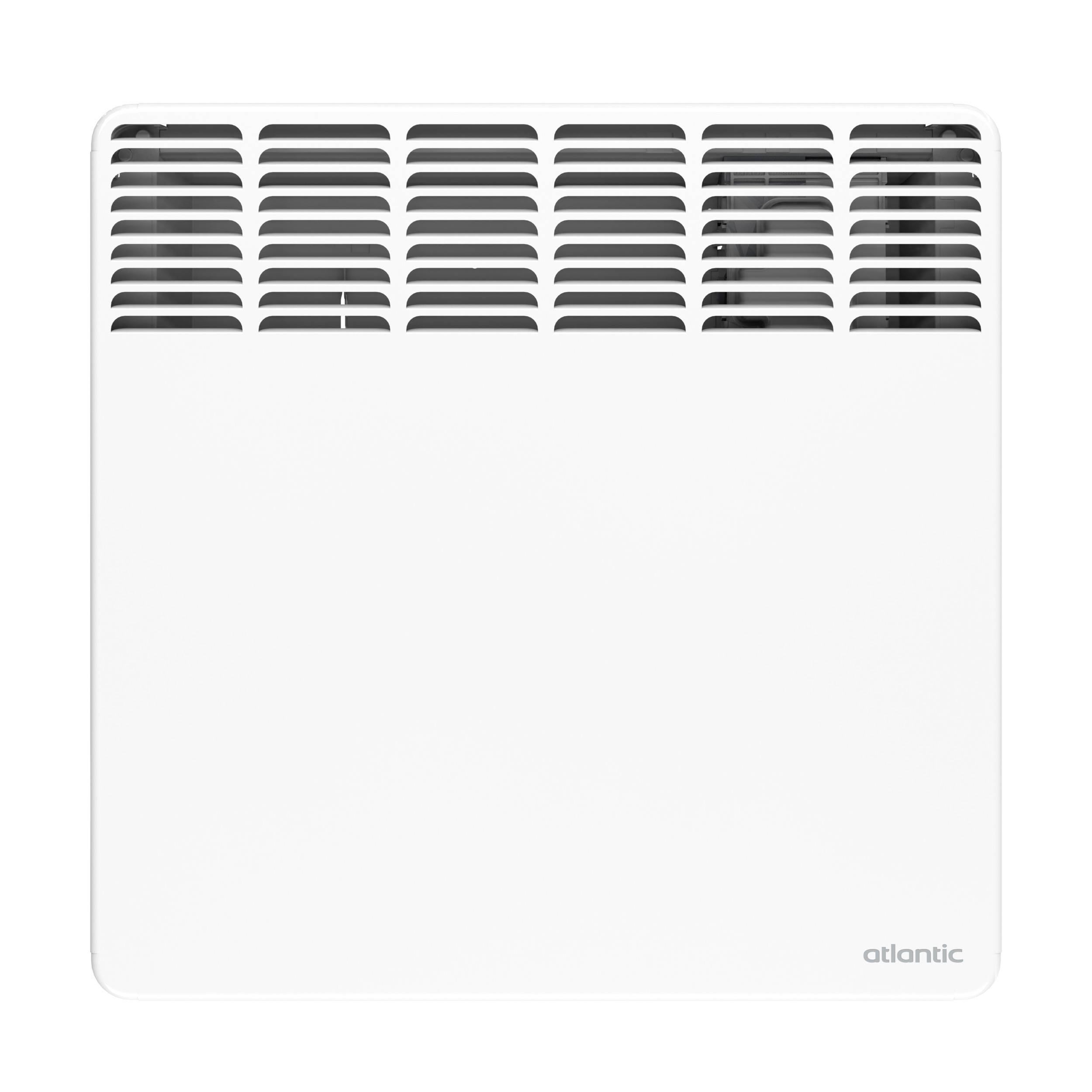 Convecteur électrique F617 blanc 1000W - ATLANTIC - 561731-0